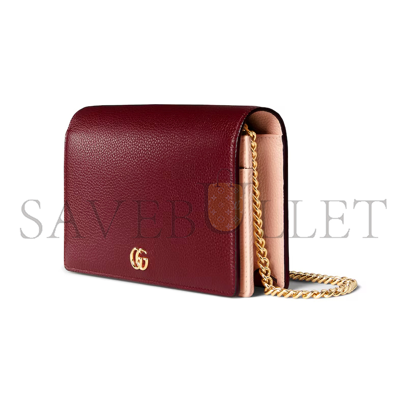 G*u*i gg marmont wallet on chain 497985 (20*12.5*4cm)